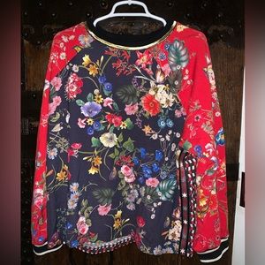 Floral Jhonny was Live Top new without taps Sz S